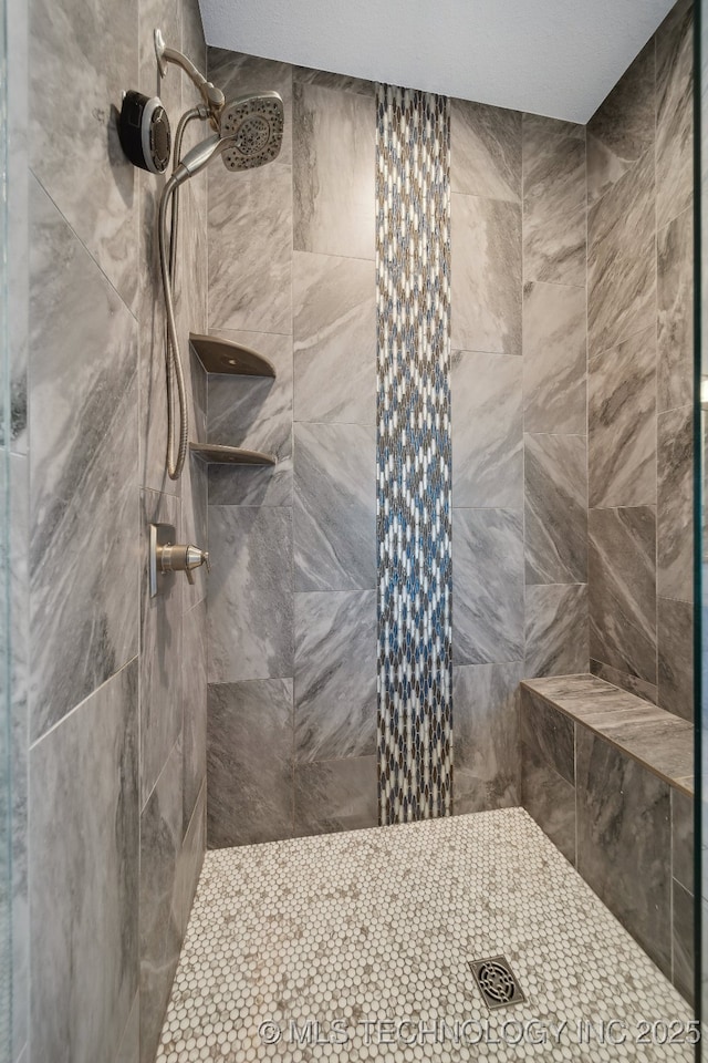 10431 S 232nd E Ave, Broken Arrow, OK 74014 - bathroom with tiled shower