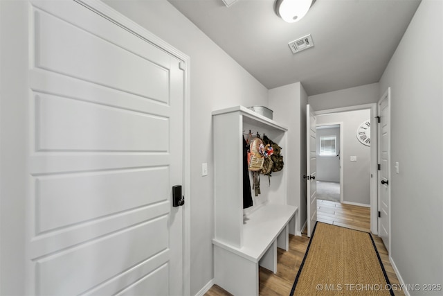 3494 E 155th St S, Bixby, OK 74008 - mudroom featuring wood finished floors and baseboards