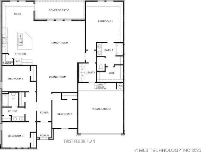 3417 E Montpelier St, Broken Arrow, OK 74014 - view of layout
