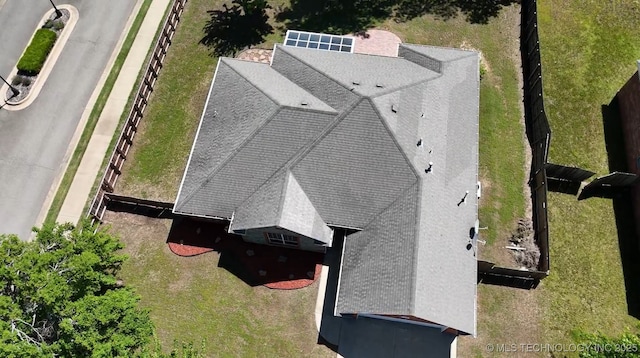 drone / aerial view