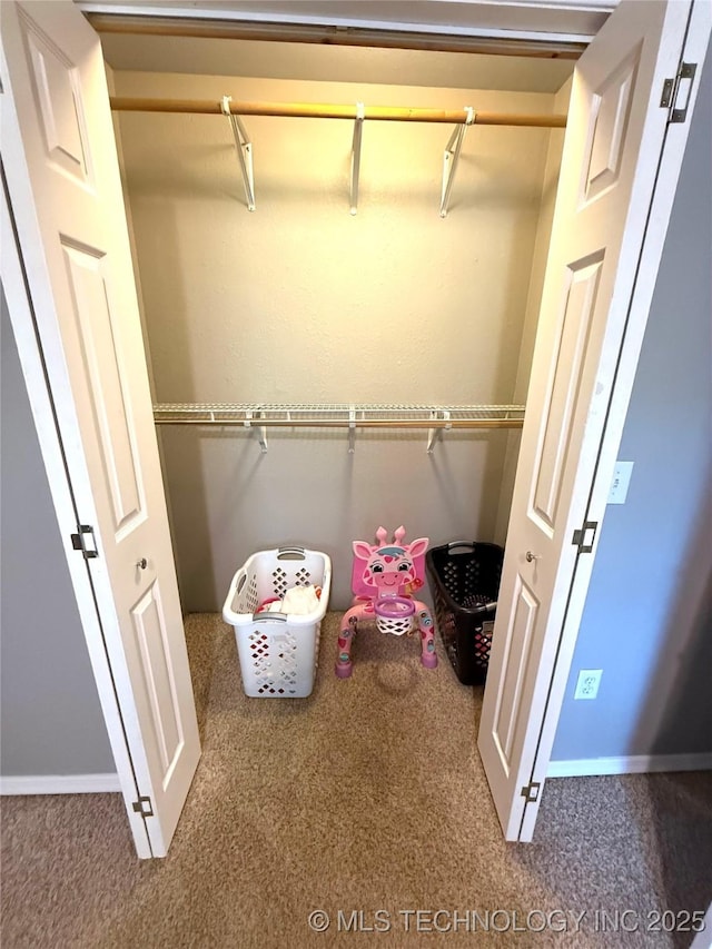 view of closet