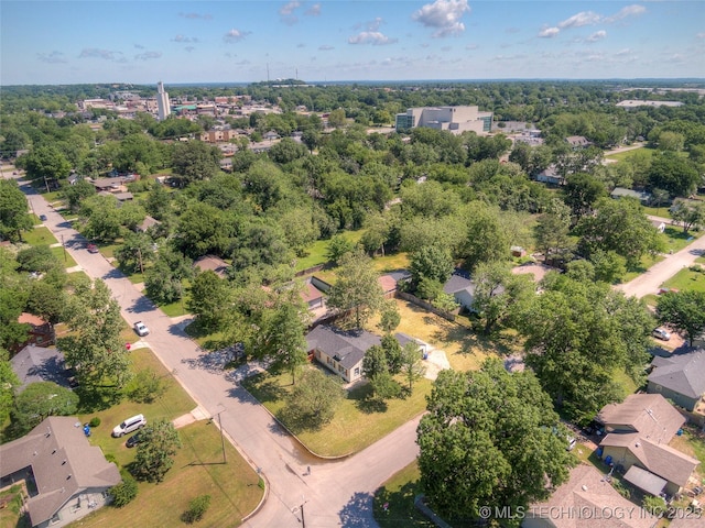 aerial view