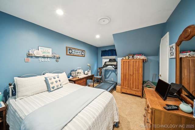 4721 S Irvington Pl, Tulsa, OK 74135 - bedroom with light carpet and recessed lighting