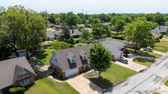 4721 S Irvington Pl, Tulsa, OK 74135 - aerial perspective of suburban area