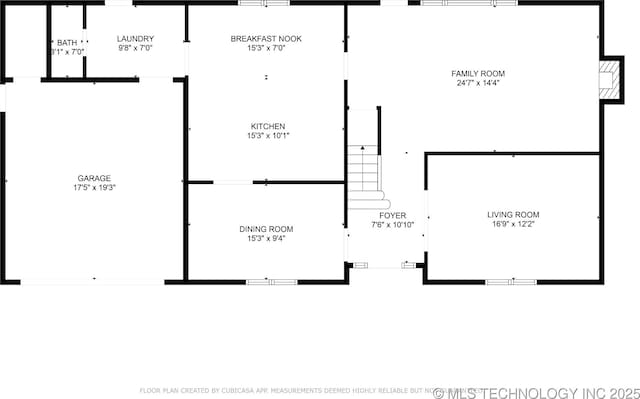 4721 S Irvington Pl, Tulsa, OK 74135 - view of property floor plan