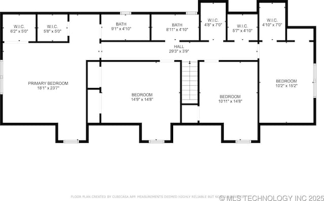 4721 S Irvington Pl, Tulsa, OK 74135 - view of floor plan / room layout