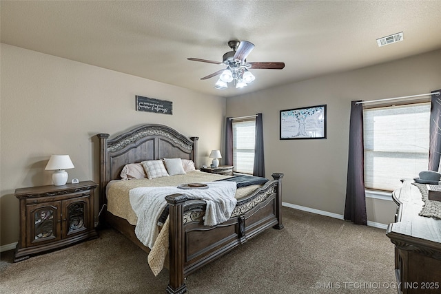 12285 N 164th E Pl, Collinsville, OK 74021 - carpeted bedroom featuring baseboards and ceiling fan