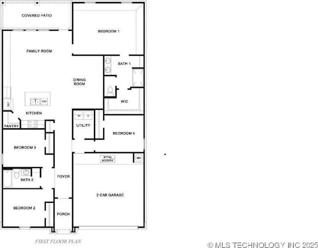 8601 E Dallas St, Broken Arrow, OK 74014 - plan