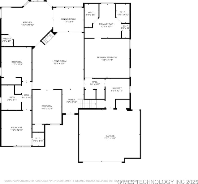 4712 N Narcissus Ave, Broken Arrow, OK 74012 - room layout