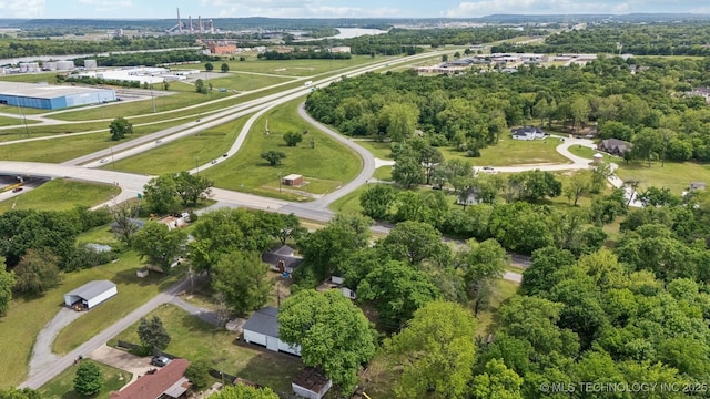 4010 E Harris, Muskogee, OK 74403 - birds eye view of property
