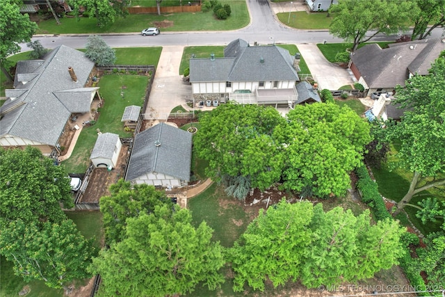 aerial view of property and surrounding area