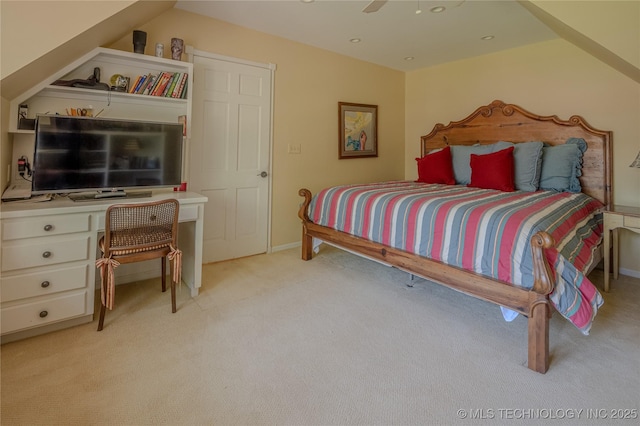 3421 E 62nd St, Tulsa, OK 74136 - bedroom with light carpet and a desk