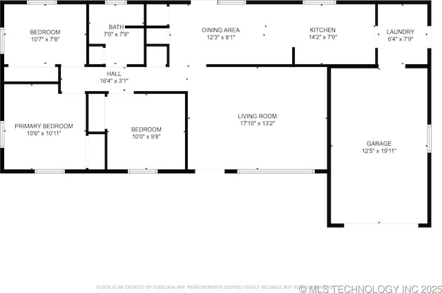 141 S Bryan St, Copan, OK 74022 - plan