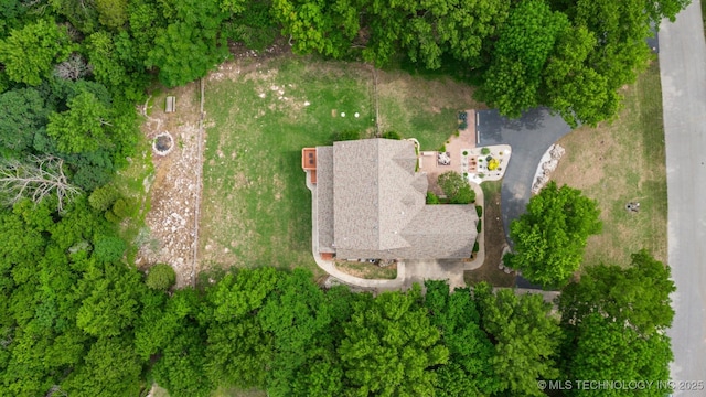 drone / aerial view