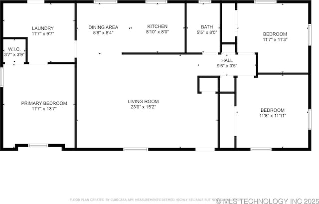 9553 W 71st St S, Tulsa, OK 74131 - floor plan