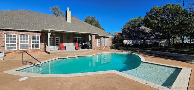 2501 Forest Ridge Parkway, Claremore, OK 74017 - view of swimming pool with a patio