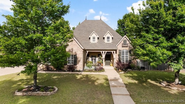 6811 S Sycamore Pl, Broken Arrow, OK 74011 - view of front of property featuring brick siding