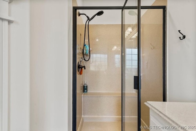 6811 S Sycamore Pl, Broken Arrow, OK 74011 - full bath featuring a stall shower and vanity