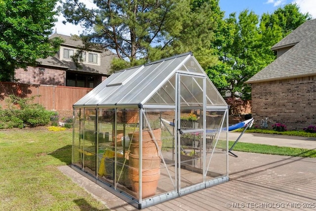 6811 S Sycamore Pl, Broken Arrow, OK 74011 - view of greenhouse