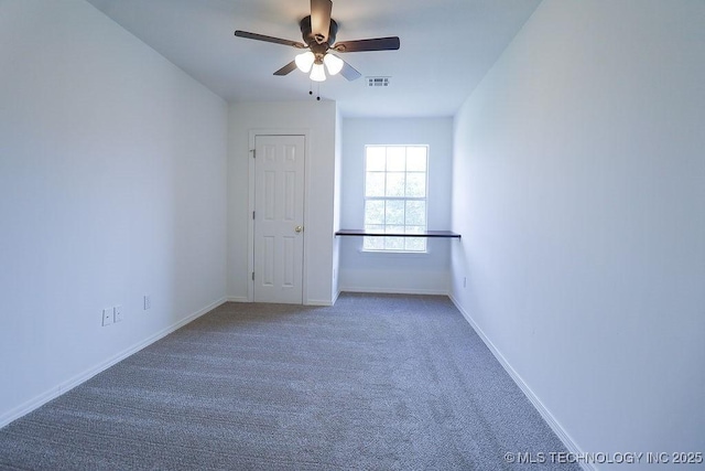 3934 S 199th E Ave, Broken Arrow, OK 74014 - carpeted empty room with ceiling fan and baseboards