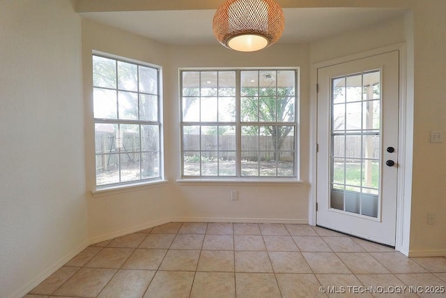 3934 S 199th E Ave, Broken Arrow, OK 74014 - entryway with plenty of natural light and light tile patterned flooring