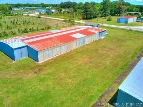 drone / aerial view