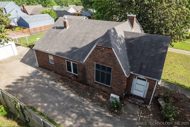 1731 S Florence Pl, Tulsa, OK 74104 - bird's eye view