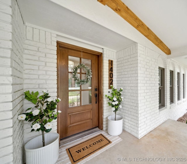 1402 E 125th St S, Jenks, OK 74037 - property entrance with brick siding