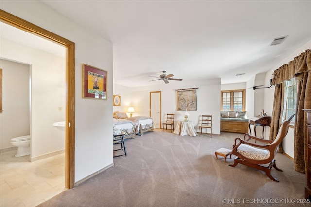 5263 Oak Leaf Dr, Tulsa, OK 74131 - living area with ceiling fan and baseboards