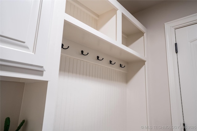 view of mudroom