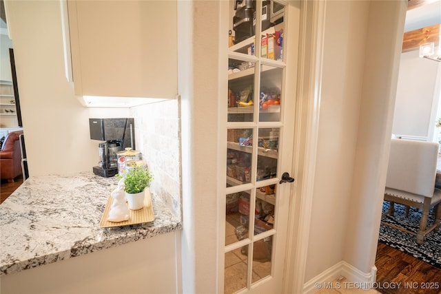 view of pantry