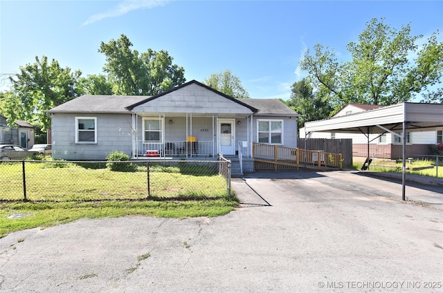 view of front of home featuring a porch and roof with shingles