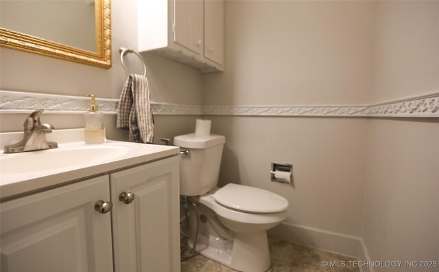 5518 E 46th St Unit 5518, Tulsa, OK 74135 - half bath with toilet and vanity
