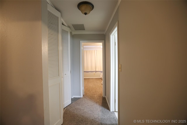 5518 E 46th St Unit 5518, Tulsa, OK 74135 - corridor with carpet and baseboards