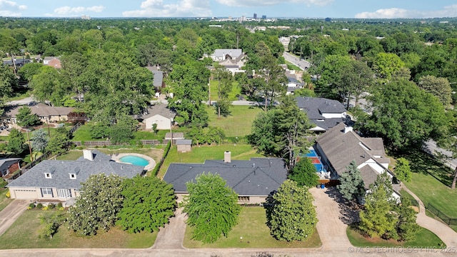 4031 S Birmingham Ave, Tulsa, OK 74105 - aerial view of residential area