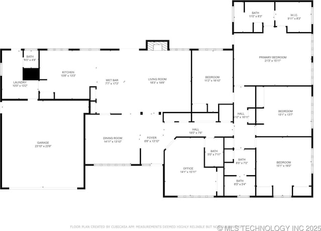 4031 S Birmingham Ave, Tulsa, OK 74105 - property floor plan