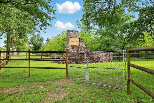 view of gate