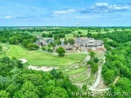 bird's eye view of a golf course
