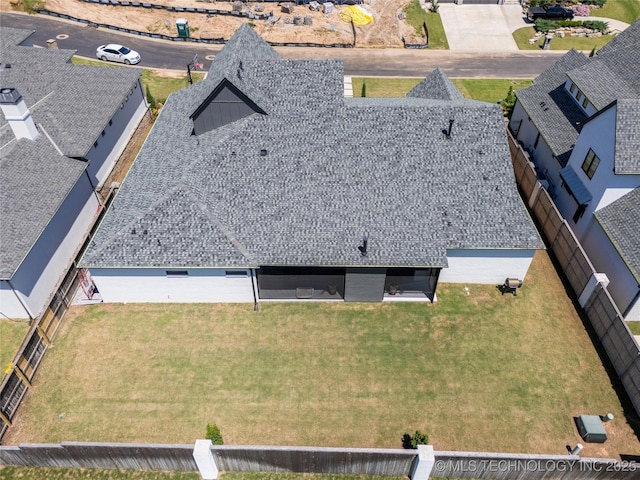 6038 E 119th Pl, Tulsa, OK 74137 - aerial view of property and surrounding area