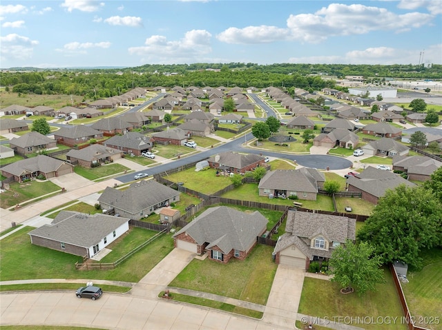 1905 Walnut Hill Ln, Claremore, OK 74019 - aerial view of property and surrounding area with nearby suburban area