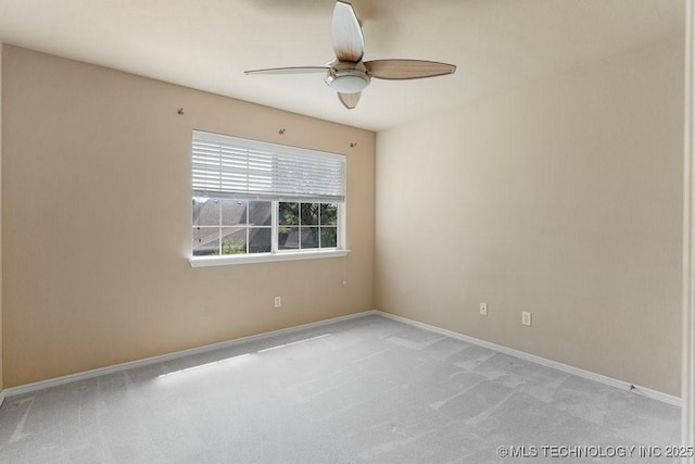 8531 S 70th E Ave, Tulsa, OK 74133 - empty room with carpet flooring, ceiling fan, and baseboards