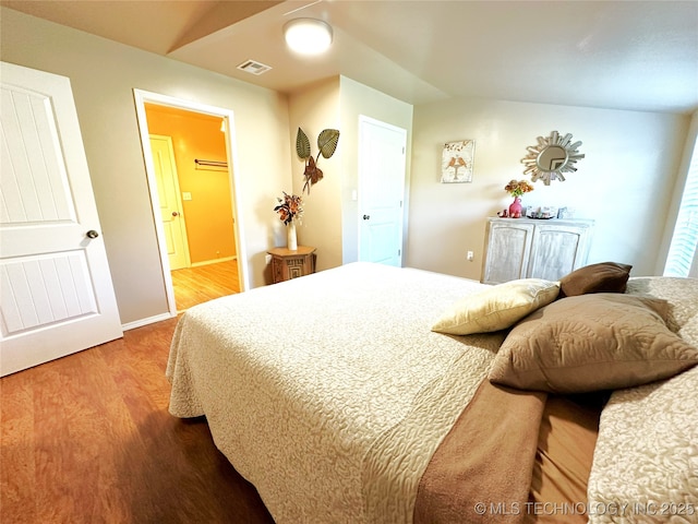 114537 Spring Creek Rd, Eufaula, OK 74432 - bedroom featuring wood finished floors