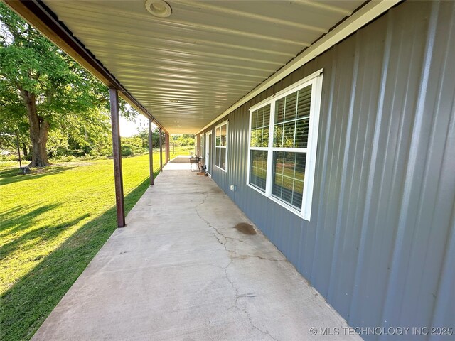 114537 Spring Creek Rd, Eufaula, OK 74432 - view of patio / terrace