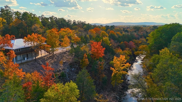 174550 N 4430th Rd N, Nashoba, OK 74558 - view of subject property featuring a forest