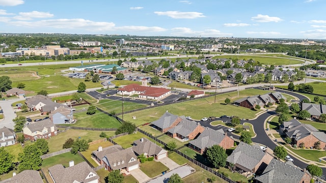 view of property location with nearby suburban area