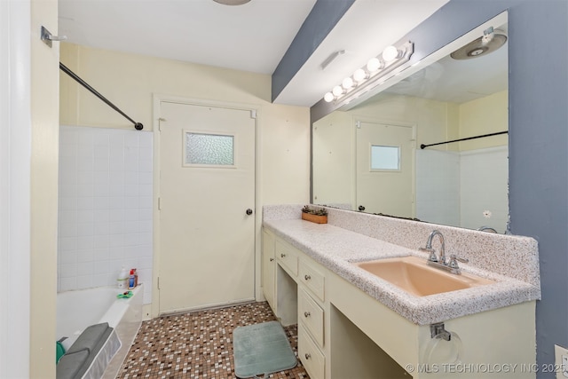 1014 SE 3rd St, Wagoner, OK 74467 - full bathroom featuring tub / shower combination and vanity