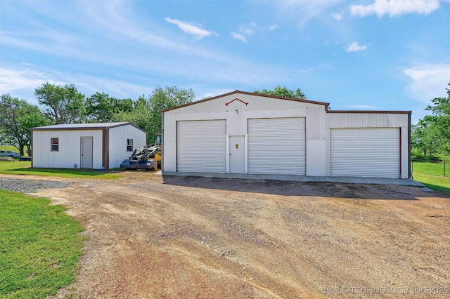 17983 Nuttin Ln, Madill, OK 73446 - view of detached garage