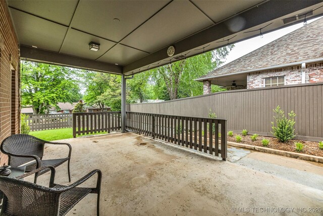 9304 E 113th St S, Bixby, OK 74008 - view of patio