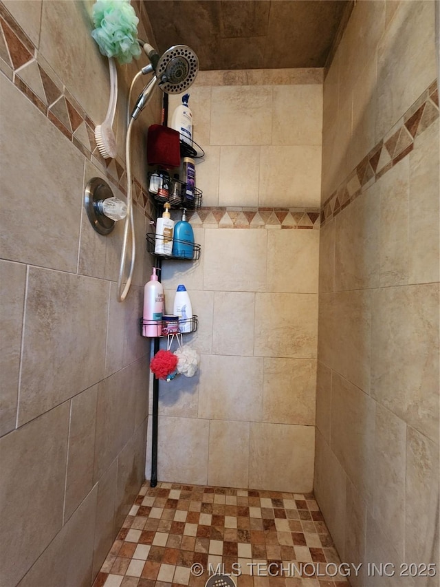 14360 County Road 3505th Loop, Ada, OK 74820 - bathroom with a tile shower
