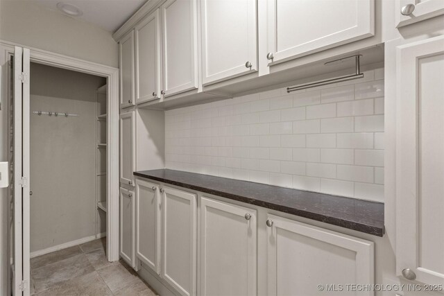 view of laundry area